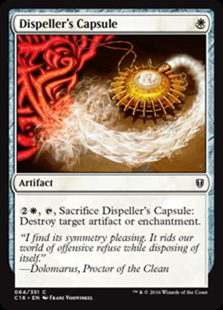 Dispeller’s Capsule | Commander 2016