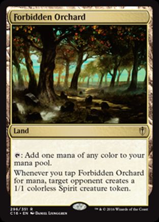 Forbidden Orchard | Commander 2016