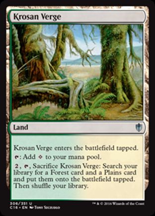 Krosan Verge | Commander 2016