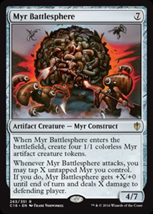 Myr Battlesphere | Commander 2016