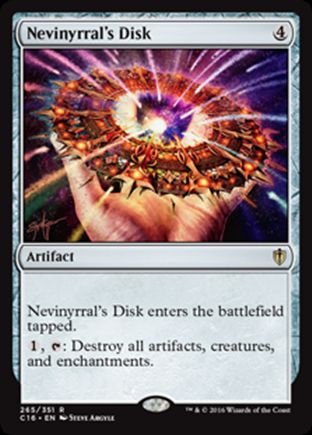 Nevinyrral’s Disk | Commander 2016