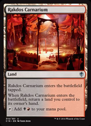 Rakdos Carnarium | Commander 2016