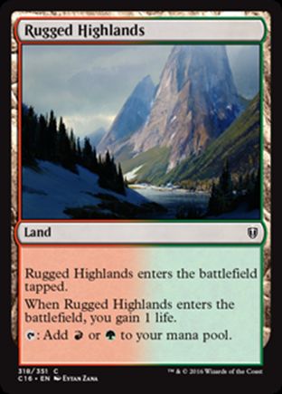 Rugged Highlands | Commander 2016