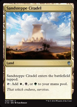 Sandsteppe Citadel | Commander 2016
