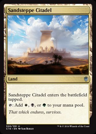 Sandsteppe Citadel | Commander 2016