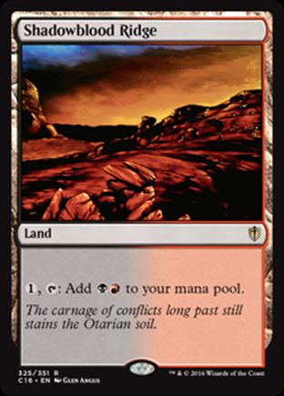 Shadowblood Ridge | Commander 2016