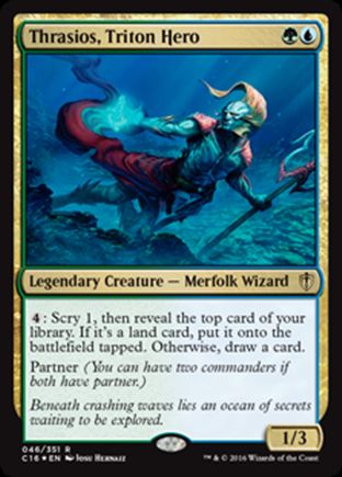 Thrasios, Triton Hero | Commander 2016