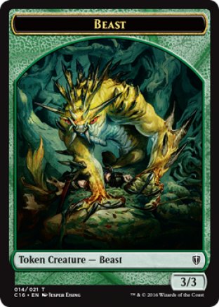 Beast token | Commander 2016