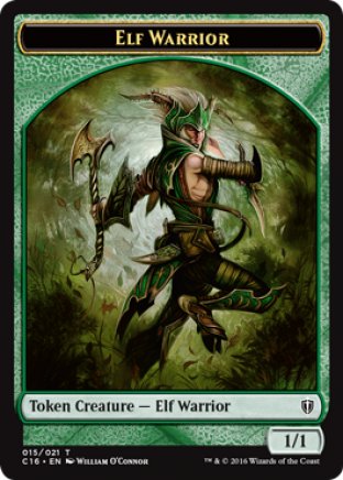 Elf Warrior token | Commander 2016