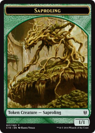 Saproling token | Commander 2016