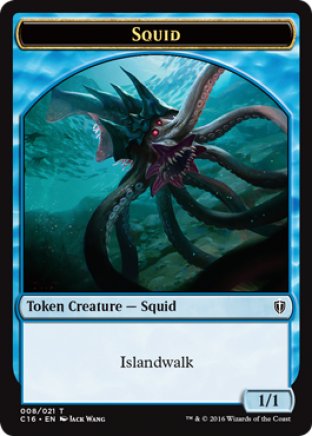 Squid token | Commander 2016
