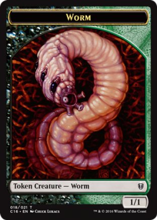 Worm token | Commander 2016