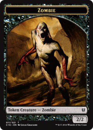 Zombie token | Commander 2016
