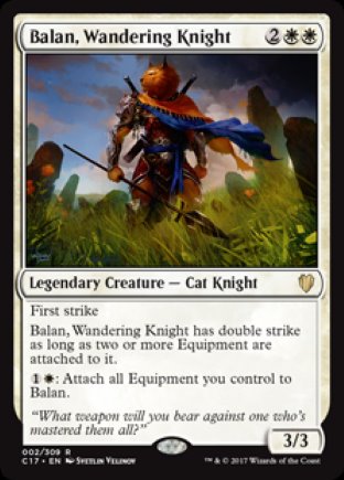 Balan, Wandering Knight | Commander 2017