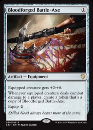 Bloodforged Battle-Axe | Commander 2017