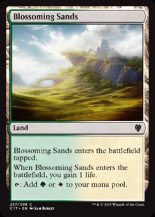 Blossoming Sands | Commander 2017