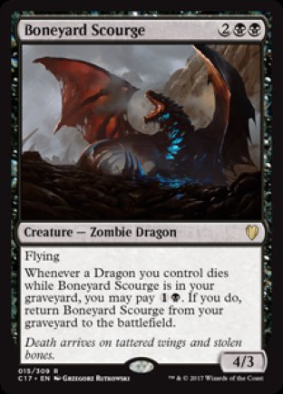 Boneyard Scourge | Commander 2017