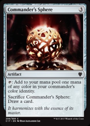 Commander’s Sphere | Commander 2017