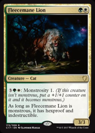 Fleecemane Lion | Commander 2017