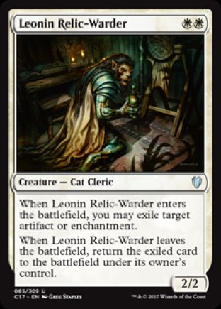 Leonin Relic-Warder | Commander 2017