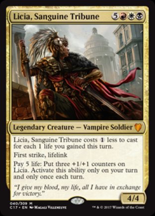 Licia, Sanguine Tribune | Commander 2017