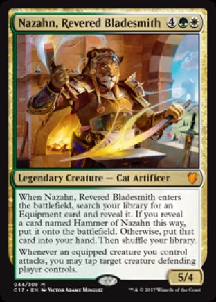 Nazahn, Revered Bladesmith | Commander 2017