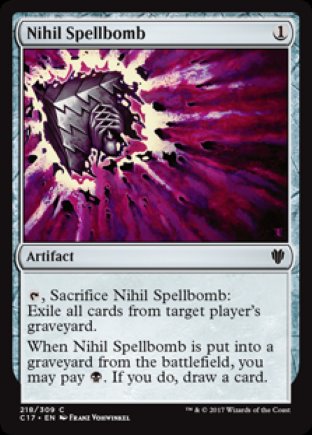 Nihil Spellbomb | Commander 2017