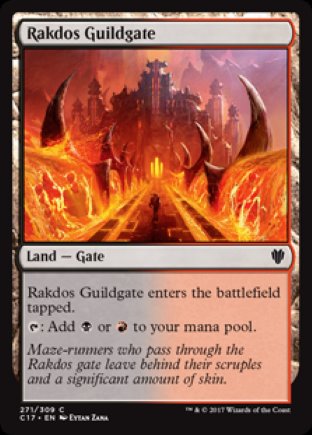 Rakdos Guildgate | Commander 2017