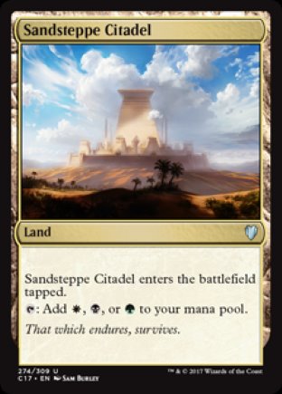 Sandsteppe Citadel | Commander 2017