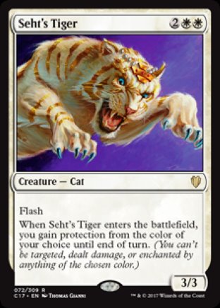 Seht’s Tiger | Commander 2017