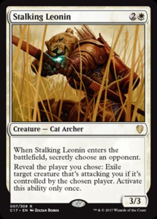 Stalking Leonin | Commander 2017