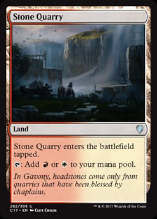 Stone Quarry | Commander 2017