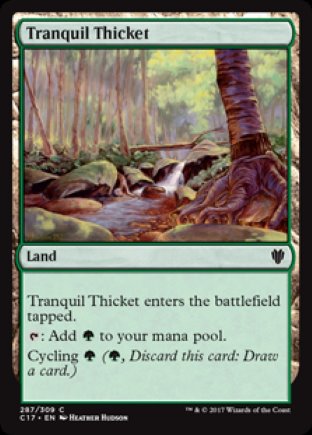 Tranquil Thicket | Commander 2017