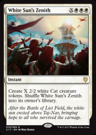 White Sun’s Zenith | Commander 2017
