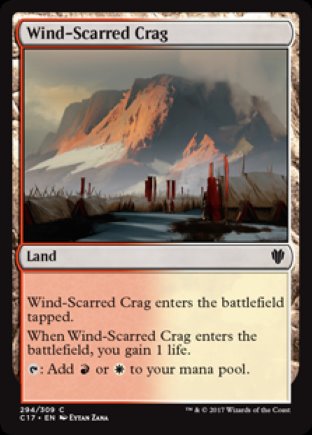 Wind-Scarred Crag | Commander 2017