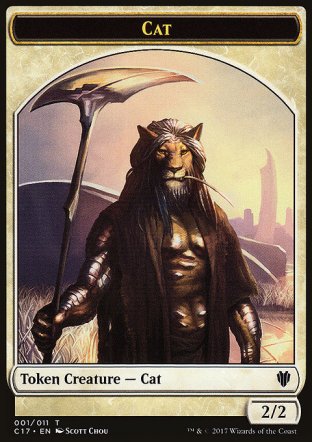 Cat token | Commander 2017