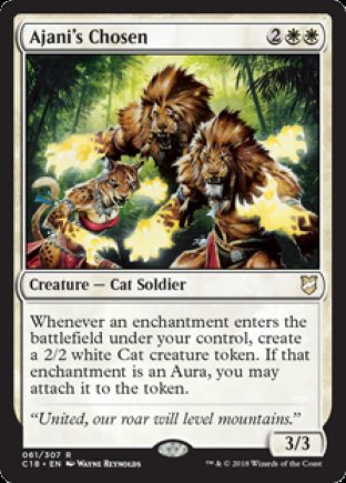 Ajani’s Chosen | Commander 2018