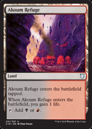 Akoum Refuge | Commander 2018