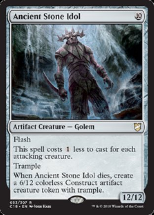 Ancient Stone Idol | Commander 2018
