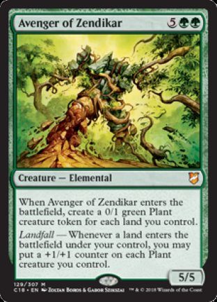 Avenger of Zendikar | Commander 2018