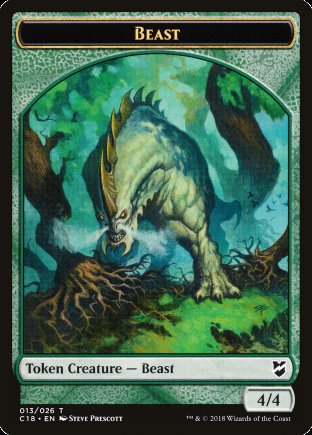 Beast token | Commander 2018
