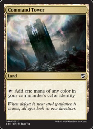 Command Tower | Commander 2018