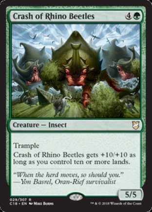 Crash of Rhino Beetles | Commander 2018