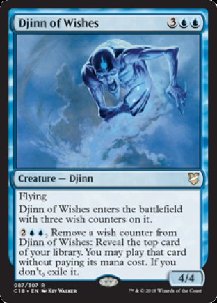 Djinn of Wishes | Commander 2018