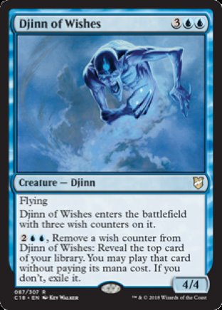 Djinn of Wishes | Commander 2018
