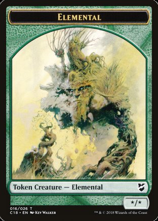 Elemental token | Commander 2018