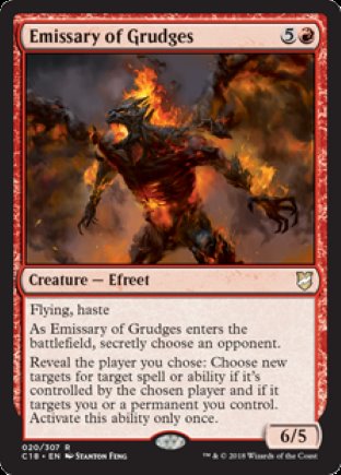 Emissary of Grudges | Commander 2018