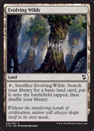 Evolving Wilds | Commander 2018