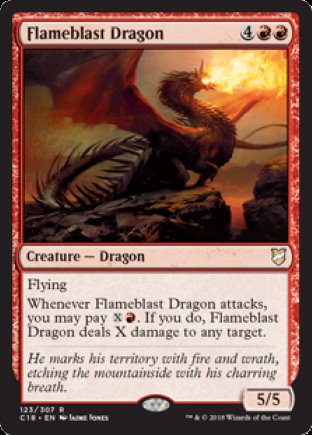 Flameblast Dragon | Commander 2018