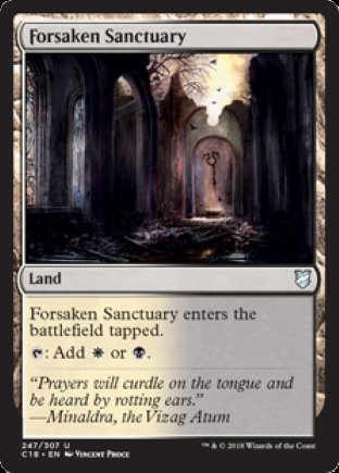 Forsaken Sanctuary | Commander 2018